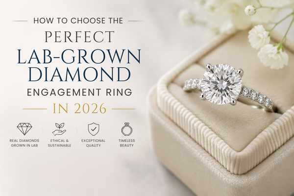 How to Choose the Perfect Lab-Grown Diamond Engagement Ring in 2026