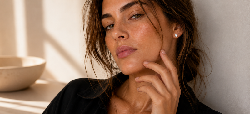 Lab Grown Diamond Stud Earrings