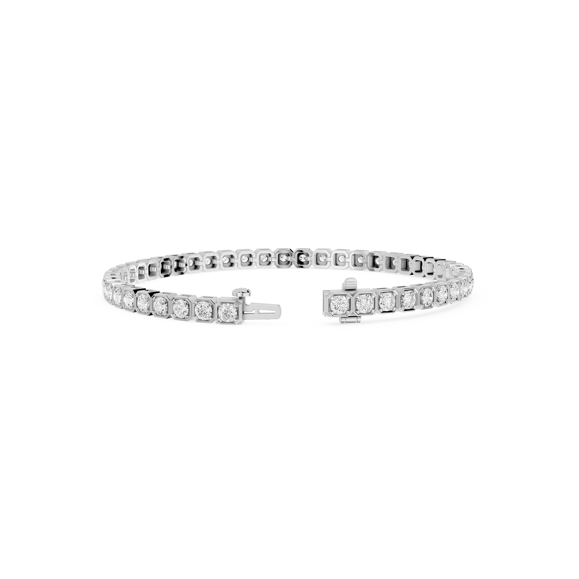Classic Lab Grown Diamond Tennis Bracelet