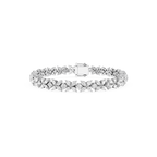 Marquise Lab Grown Diamond Floral Tennis Bracelet