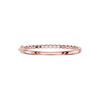 Round Lab Diamond Single Row Bangle Bracelet