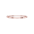 Round Lab Grown Graduated Diamond Bangle Bracelet