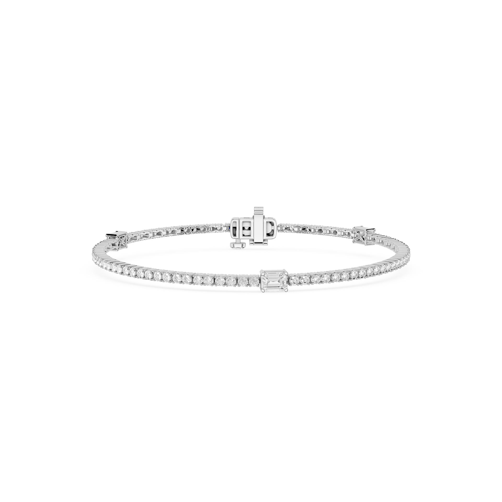 Emerald Grace Tennis Bracelet