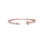 Pear Shape Lab Grown Diamond Tennis Bracelet