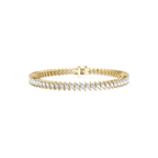 Marquise Lab Grown Diamond Tennis Bracelet