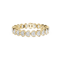 Heart Cut Lab Grown Diamond Tennis Bracelet