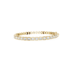 Round Bezel Set Lab Grown Diamond Tennis Bracelet