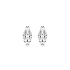 Marquise Cut Lab Grown Diamond Solitaire Stud Earrings