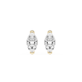 Marquise Cut Lab Grown Diamond Solitaire Stud Earrings