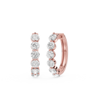 Lab Grown Diamond Journey Drop Earrings