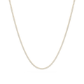Round Lab Grown Diamond Tennis Necklace