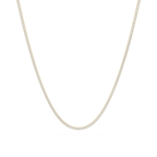 Round Lab Grown Diamond Tennis Necklace