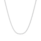 Pear Shape Bezel Set Lab Grown Diamond Necklace
