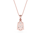 Pear Cut Lab Grown Diamond Solitaire Pendant