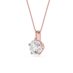 Round Brilliant Lab Grown Diamond Solitaire Pendant