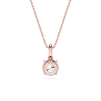 Round Lab Grown Diamond Classic Bail Pendant