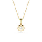 Round Lab Grown Diamond Classic Bail Pendant