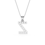 Z Lab Grown Diamond Initial Pendant Necklace