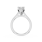 Emerald Cut Lab Diamond Four Prong Solitaire Ring