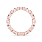 Radiant Cut Lab Grown Diamond Eternity Band Ring
