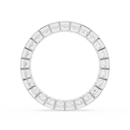 Radiant Cut Lab Grown Diamond Eternity Band Ring