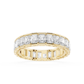 Radiant Cut Lab Grown Diamond Eternity Band Ring