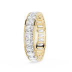 Radiant Cut Lab Grown Diamond Eternity Band Ring