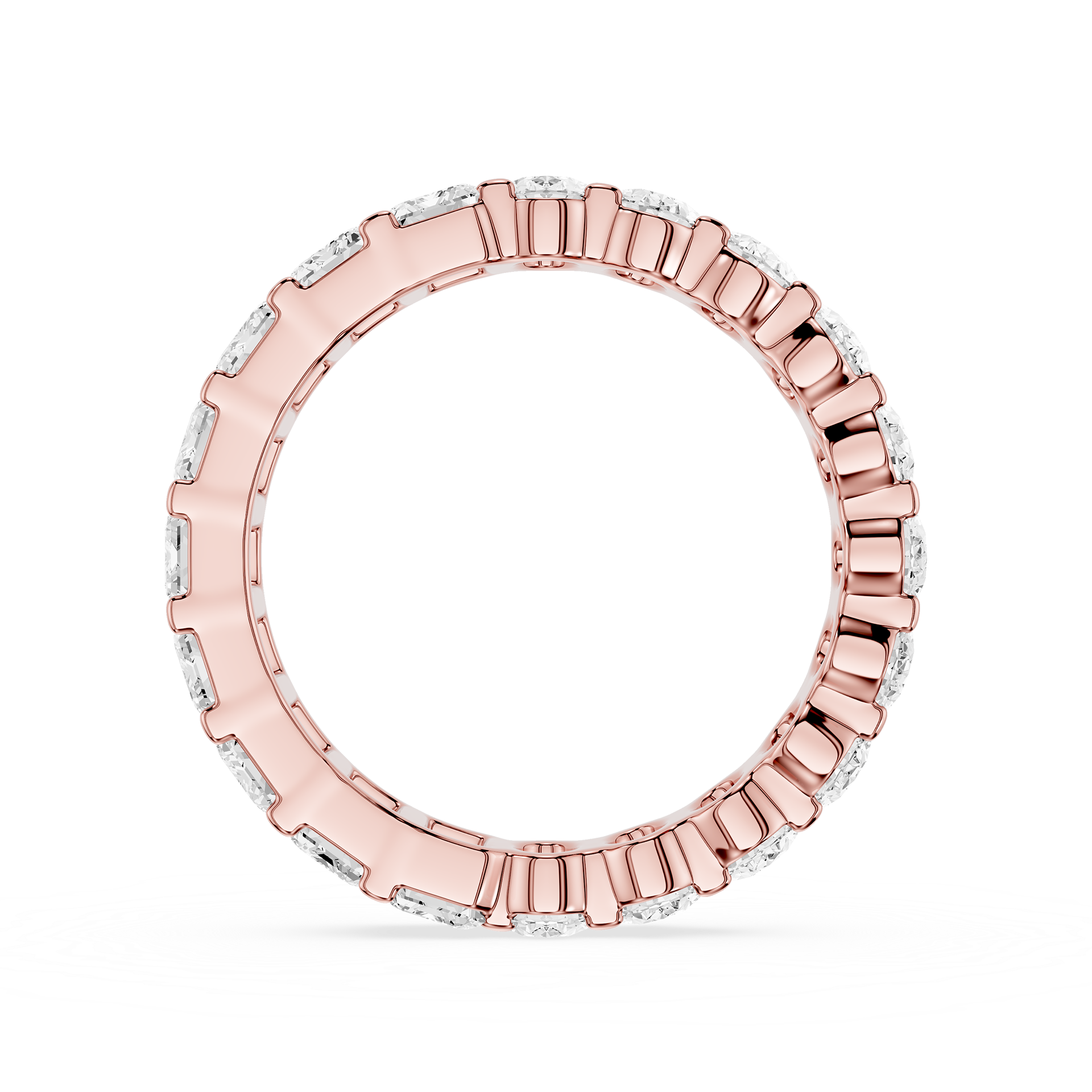 Mixed Shape Lab Grown Diamond Eternity Band Ring