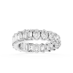 Mixed Shape Lab Grown Diamond Eternity Band Ring