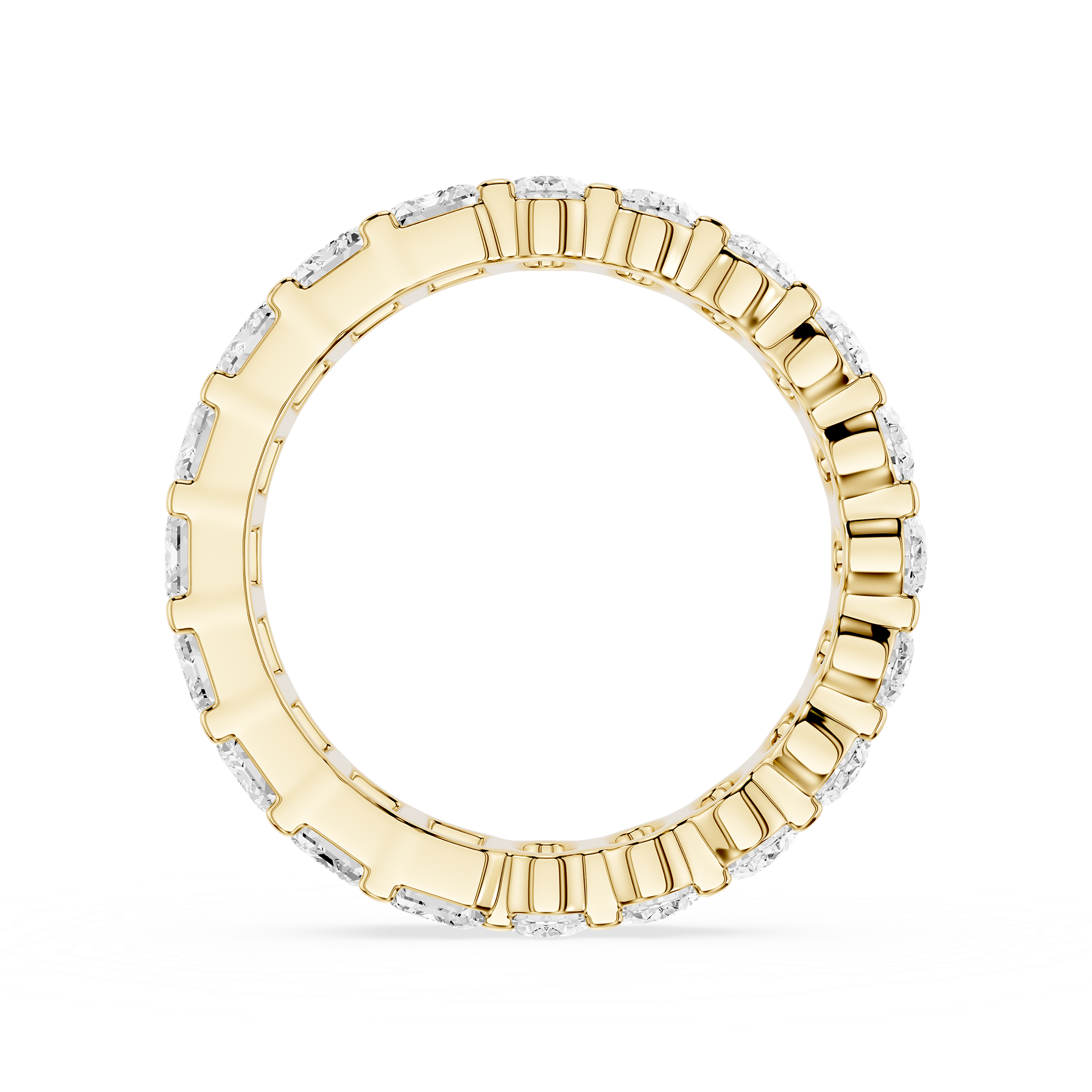 Mixed Shape Lab Grown Diamond Eternity Band Ring