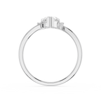 Heart Cut Lab Grown Diamond Solitaire Engagement Ring