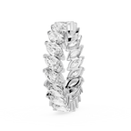 Marquise Cut Lab Grown Diamond Eternity Band Ring