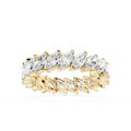 Marquise Cut Lab Grown Diamond Eternity Band Ring