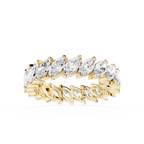 Marquise Cut Lab Grown Diamond Eternity Band Ring
