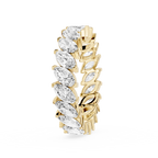Marquise Cut Lab Grown Diamond Eternity Band Ring