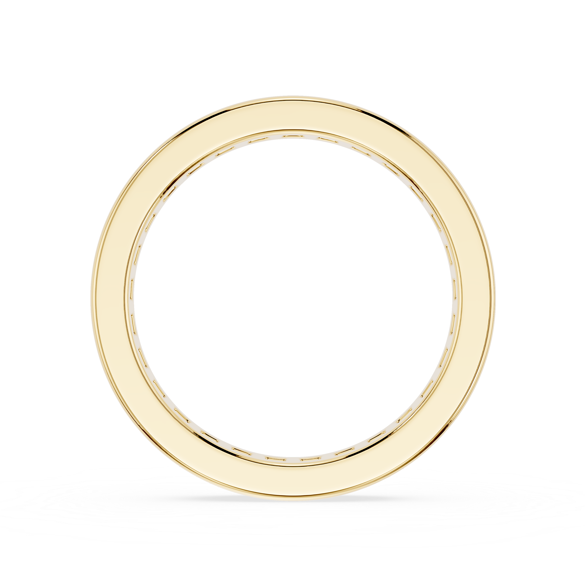 Princess Cut Lab Grown Diamond Channel Set Eternity Band