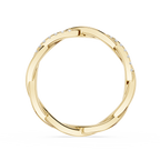 Twisted Diamond Infinity Lab Grown Diamond Wedding Band