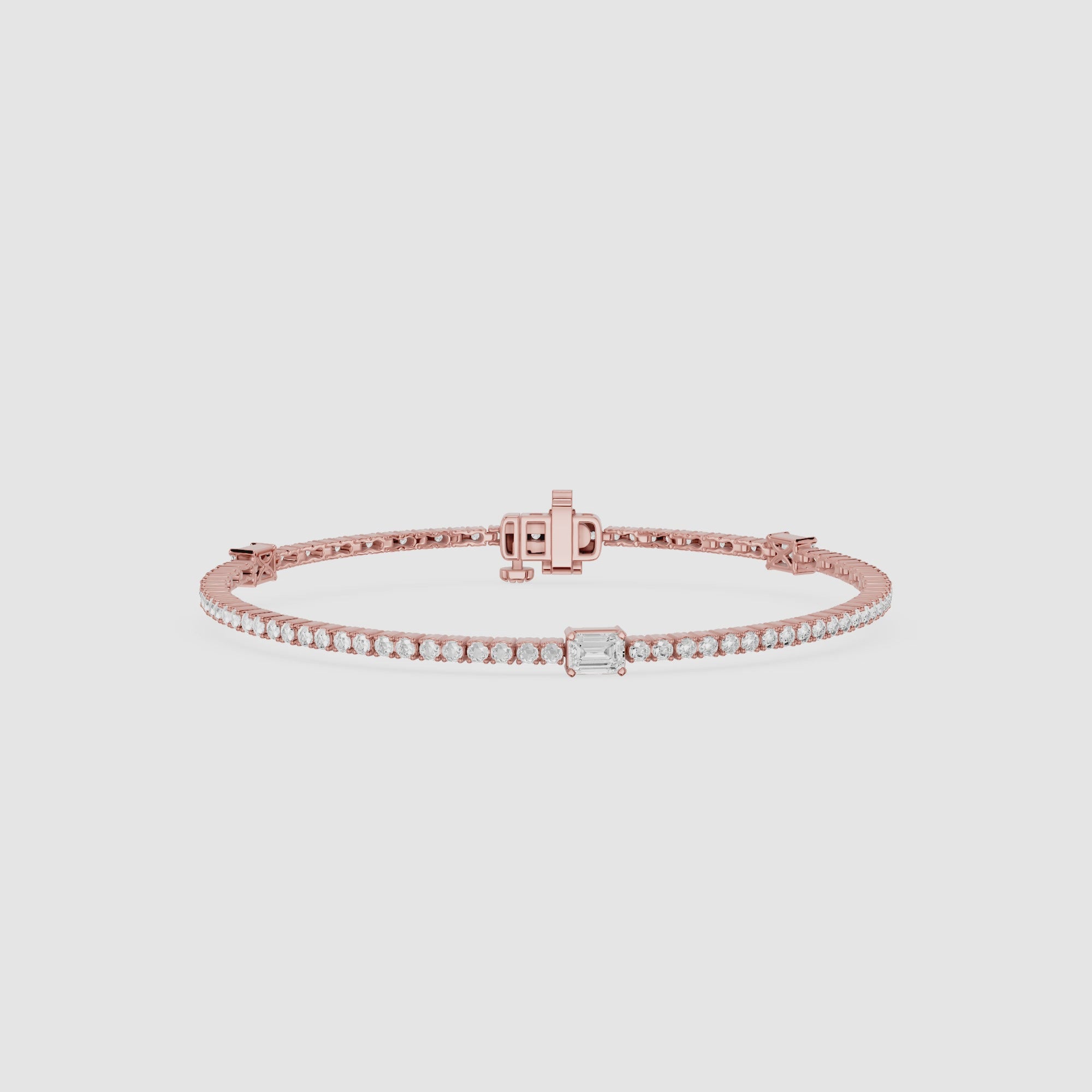 Emerald Grace Tennis Bracelet