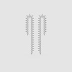 Celestial Cascade Lab Grown Diamond Drop Earrings