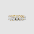 Mixed Shape Lab Grown Diamond Eternity Band Ring
