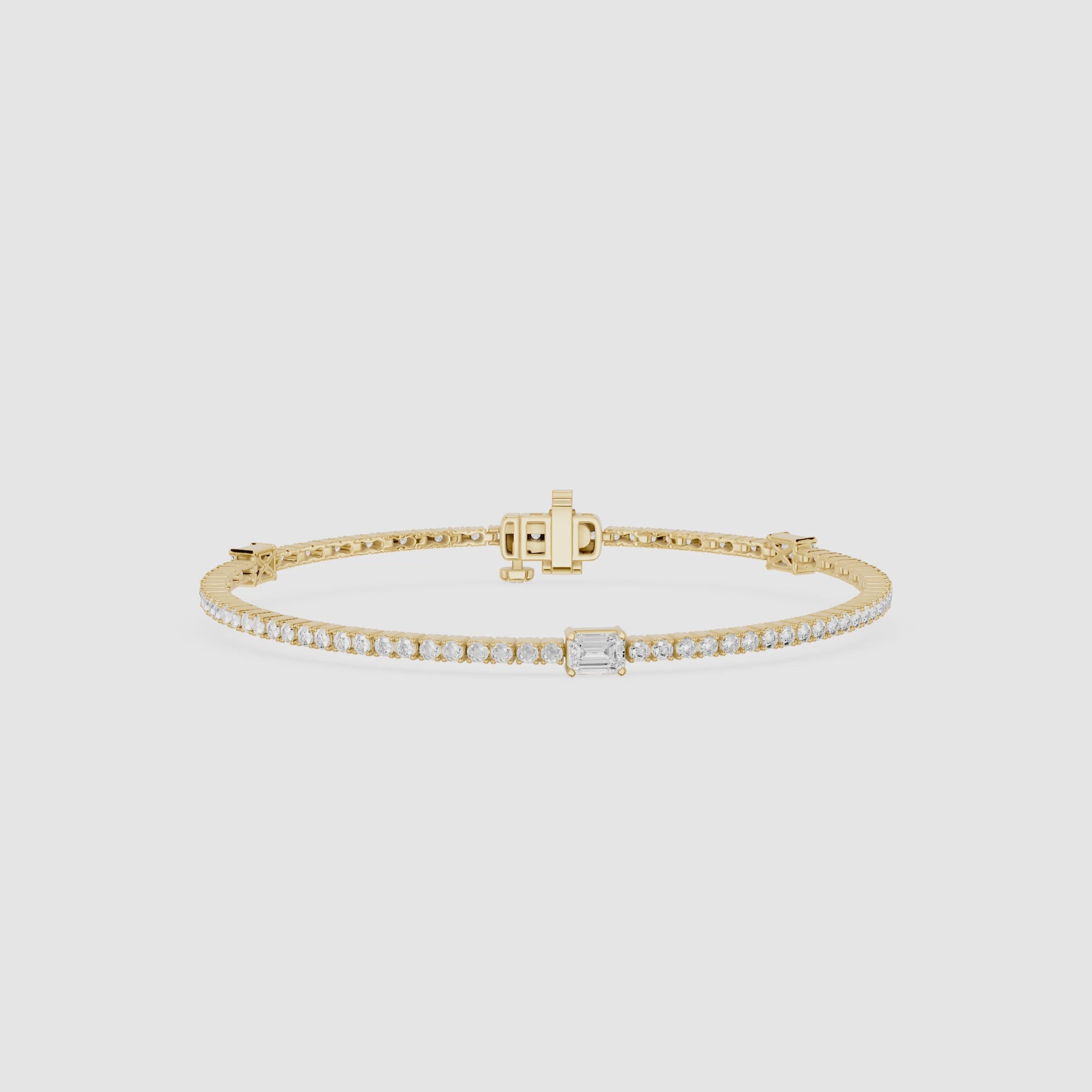 Emerald Grace Tennis Bracelet
