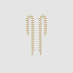 Celestial Cascade Lab Grown Diamond Drop Earrings